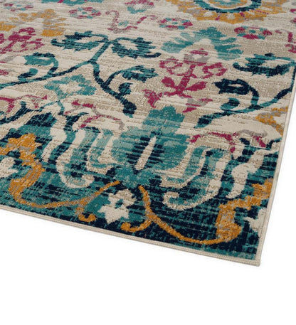 Plow & Hearth Synthetic Rugs Indoor Living Indoor/Outdoor Oakland Garden Polypropylene Rug