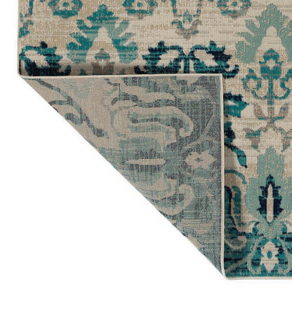 Plow & Hearth Synthetic Rugs Indoor Living Indoor/Outdoor Oakland Garden Polypropylene Rug