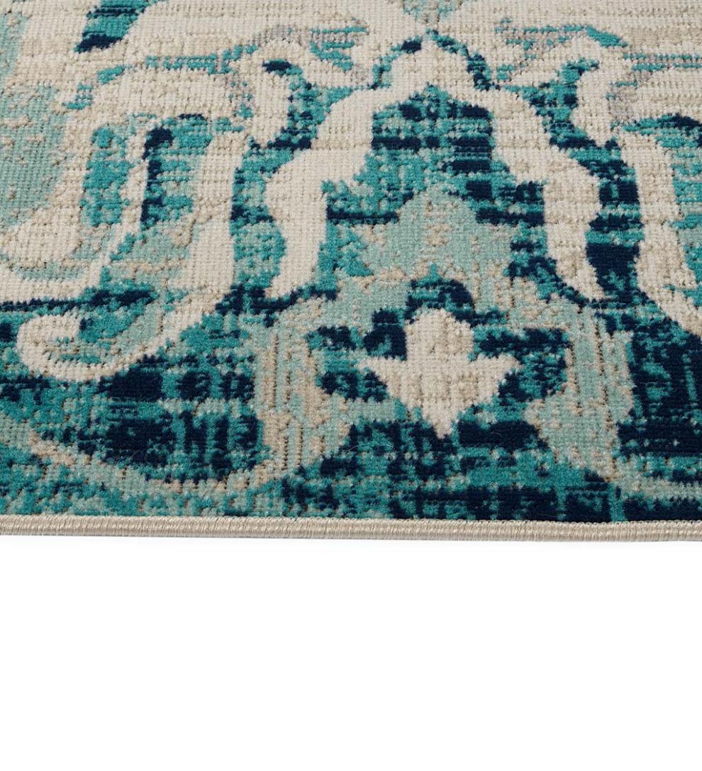 Plow & Hearth Synthetic Rugs Indoor Living Indoor/Outdoor Oakland Garden Polypropylene Rug