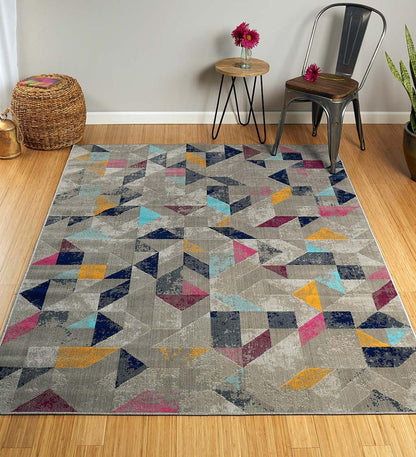 Plow & Hearth Synthetic Rugs Indoor Living Indoor/Outdoor Oakland Star Polypropylene Rug