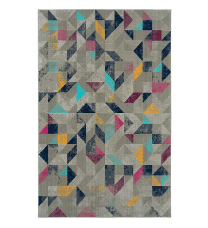 Plow & Hearth Synthetic Rugs Indoor Living Indoor/Outdoor Oakland Star Polypropylene Rug