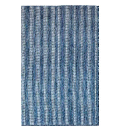 Plow & Hearth Synthetic Rugs Indoor Living Indoor/Outdoor Textured Stripe Polypropylene Rug
