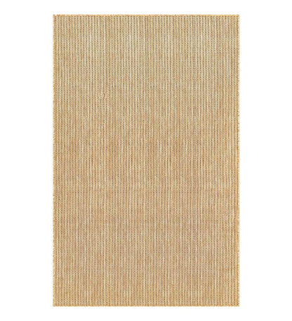 Plow & Hearth Synthetic Rugs Indoor Living Indoor/Outdoor Textured Stripe Polypropylene Rug