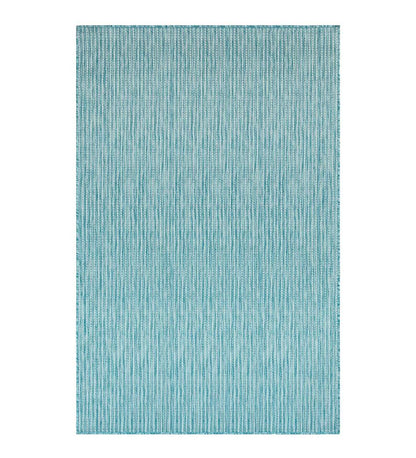Plow & Hearth Synthetic Rugs Indoor Living Indoor/Outdoor Textured Stripe Polypropylene Rug