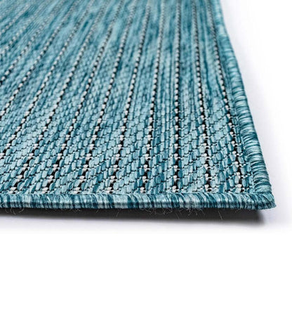Plow & Hearth Synthetic Rugs Indoor Living Indoor/Outdoor Textured Stripe Polypropylene Rug