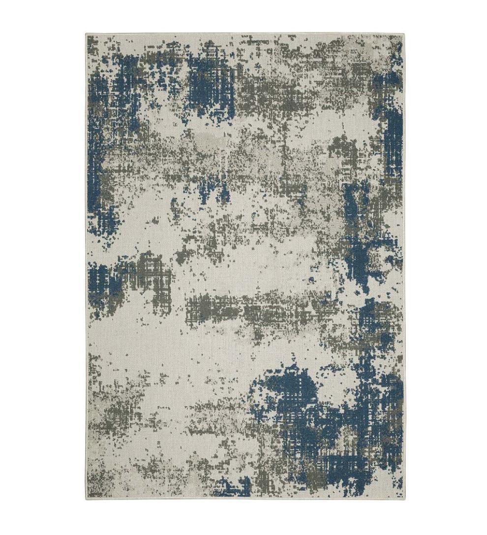 Plow & Hearth Synthetic Rugs Indoor Living Indoor/Outdoor York Modern Polypropylene Rug