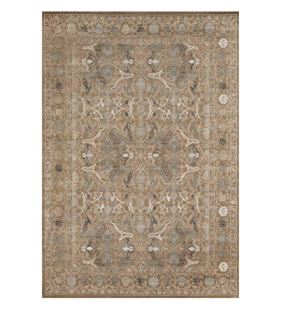 Plow & Hearth Synthetic Rugs Indoor Living Kingston Polypropylene Area Rug