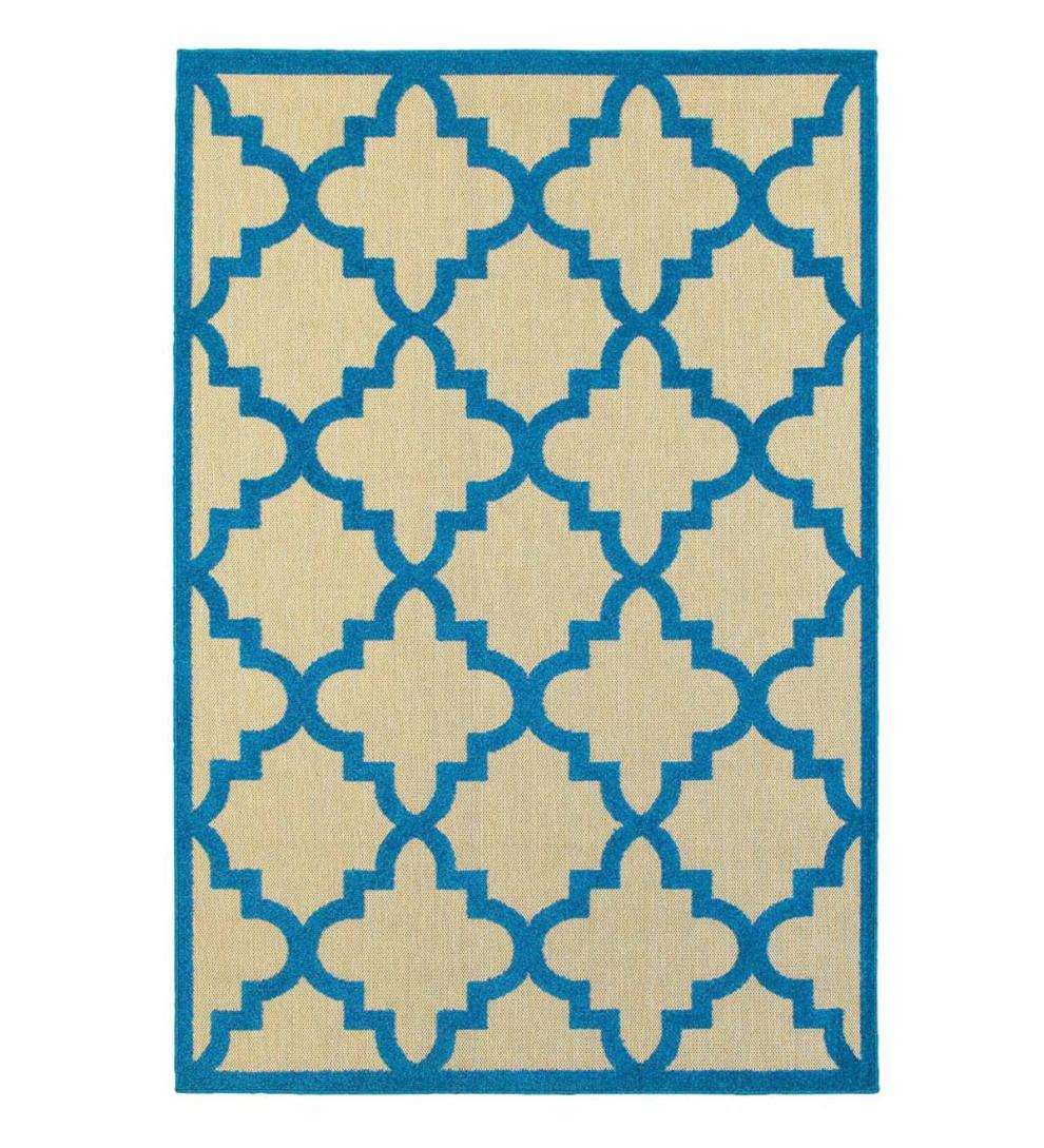 Plow & Hearth Synthetic Rugs Indoor Living Lafayette Indoor/Outdoor Rug