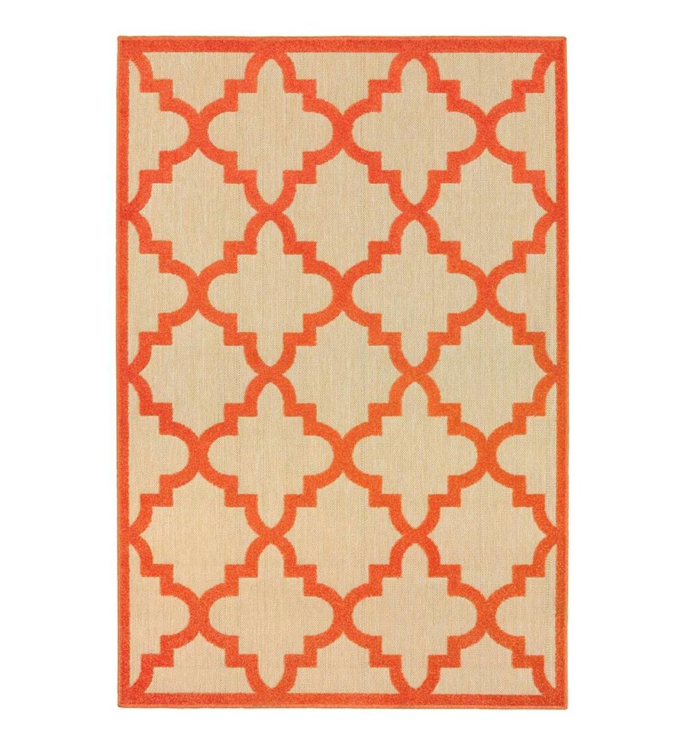 Plow & Hearth Synthetic Rugs Indoor Living Lafayette Indoor/Outdoor Rug