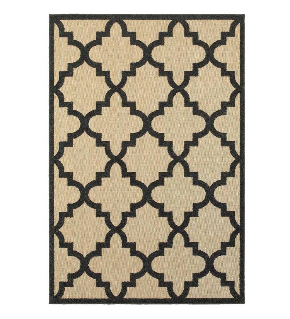 Plow & Hearth Synthetic Rugs Indoor Living Lafayette Indoor/Outdoor Rug