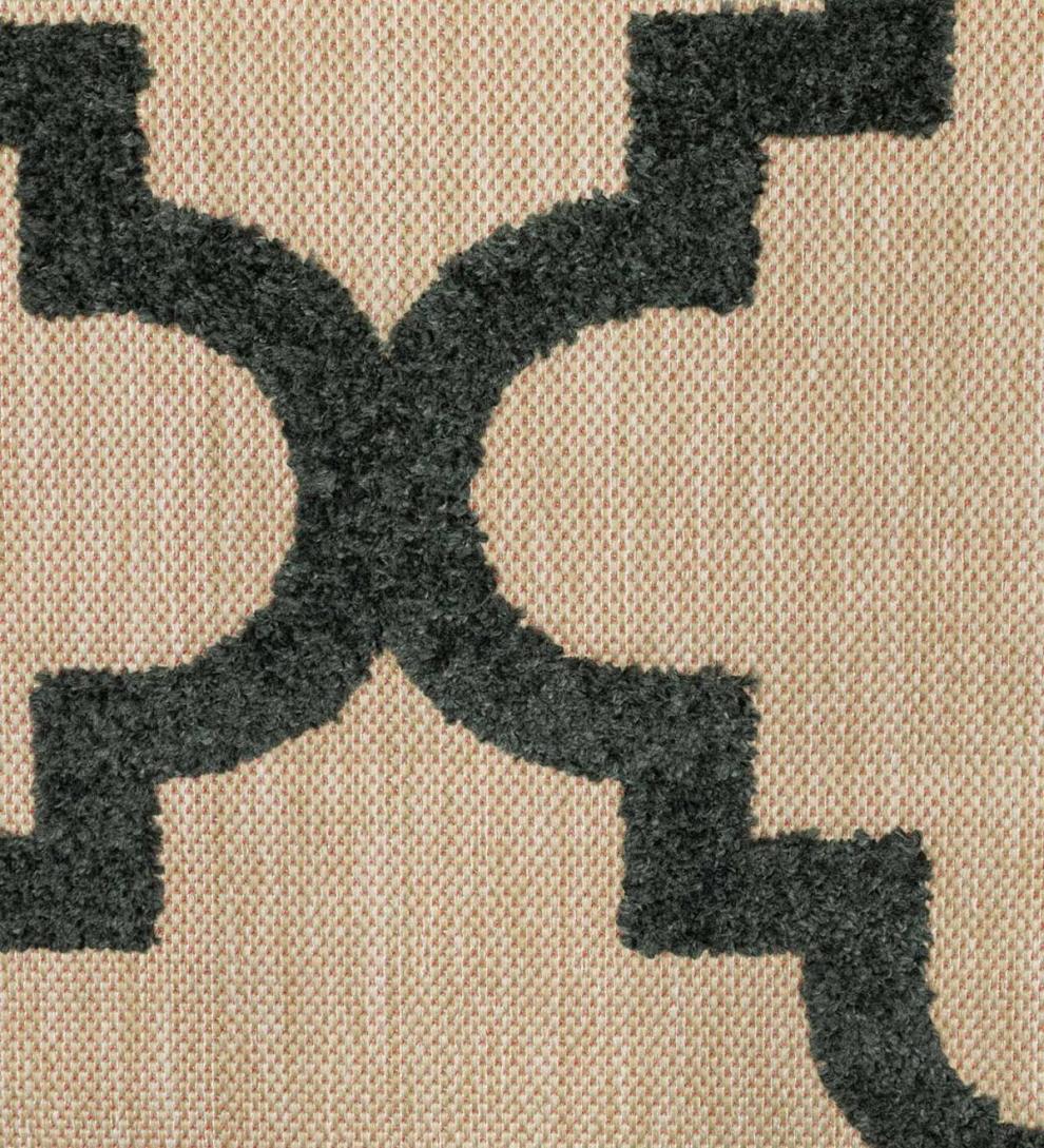 Plow & Hearth Synthetic Rugs Indoor Living Lafayette Indoor/Outdoor Rug