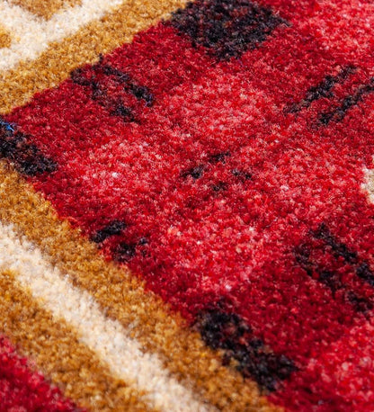 Plow & Hearth Synthetic Rugs Indoor Living Pine Cone Valley Plaid Endurastran Area Rug