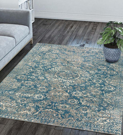 Plow & Hearth Synthetic Rugs Indoor Living Potomac Plush Microfiber Rug