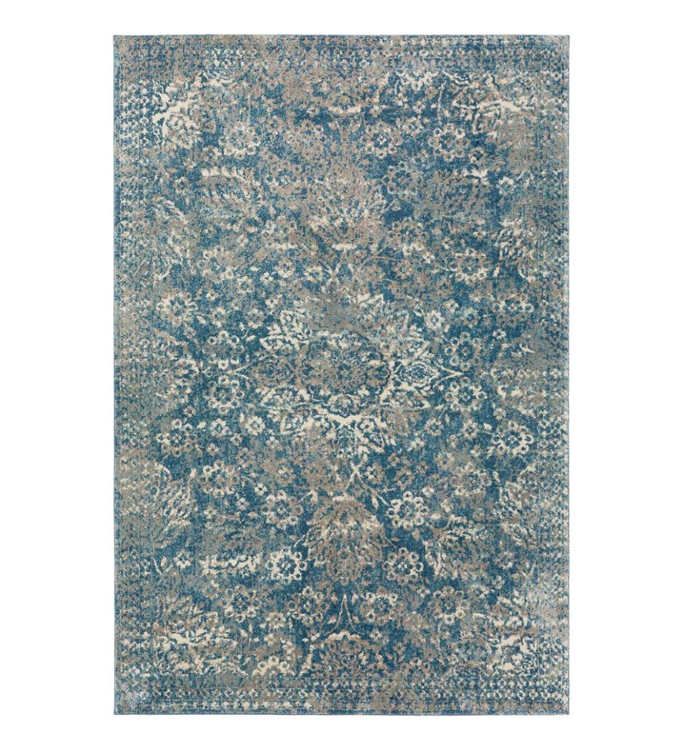 Plow & Hearth Synthetic Rugs Indoor Living Potomac Plush Microfiber Rug