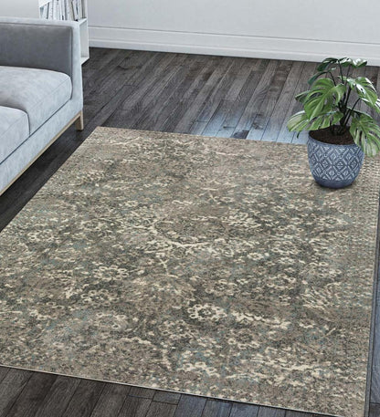 Plow & Hearth Synthetic Rugs Indoor Living Potomac Plush Microfiber Rug