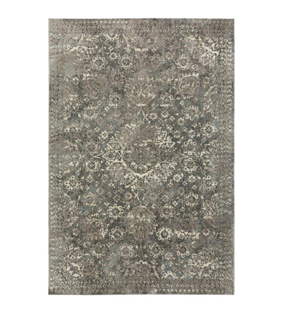 Plow & Hearth Synthetic Rugs Indoor Living Potomac Plush Microfiber Rug