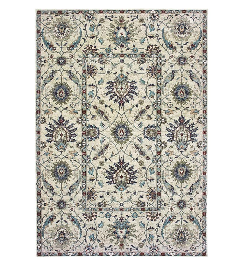 Plow & Hearth Synthetic Rugs Indoor Living Rabourn Polypropylene Indoor Rug
