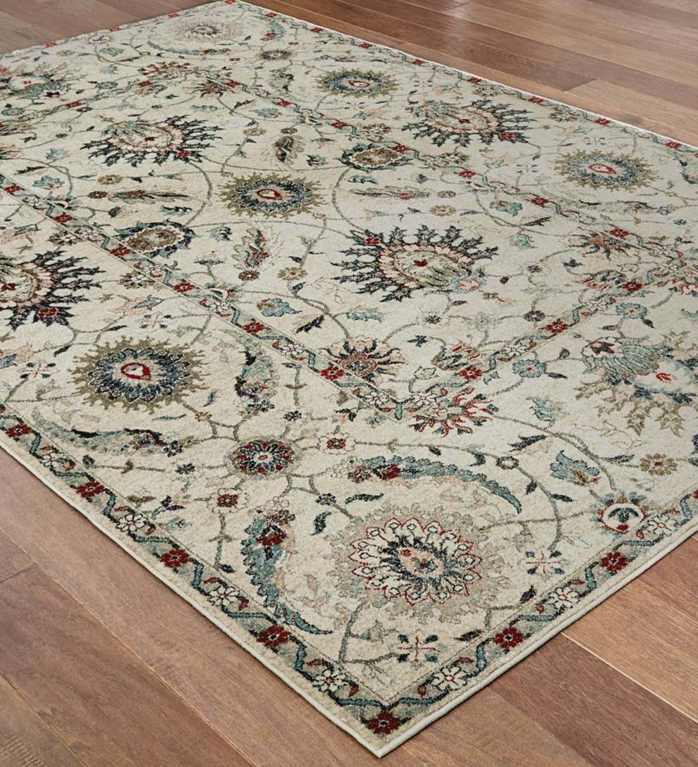 Plow & Hearth Synthetic Rugs Indoor Living Rabourn Polypropylene Indoor Rug