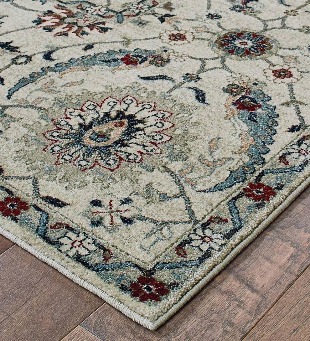 Plow & Hearth Synthetic Rugs Indoor Living Rabourn Polypropylene Indoor Rug