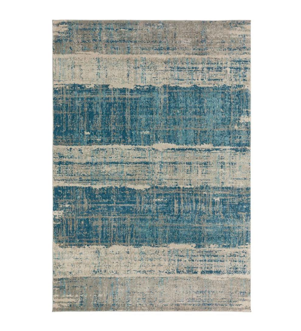 Plow & Hearth Synthetic Rugs Indoor Living Rivanna Plush Microfiber Rug