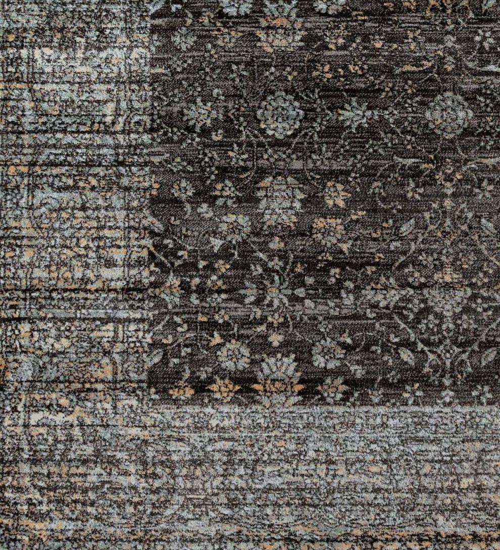 Plow & Hearth Synthetic Rugs Indoor Living Rock Creek Polypropylene Area Rug