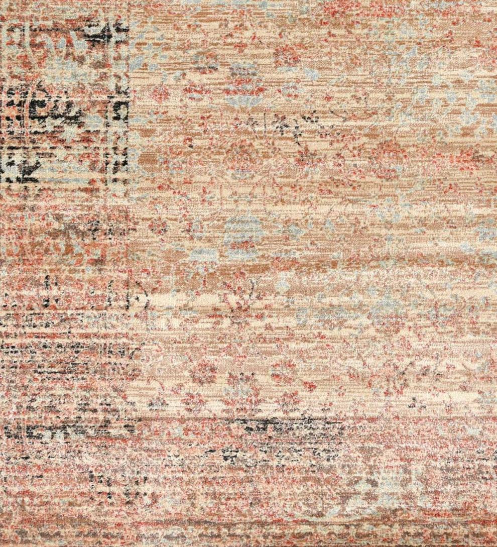 Plow & Hearth Synthetic Rugs Indoor Living Rock Creek Polypropylene Area Rug