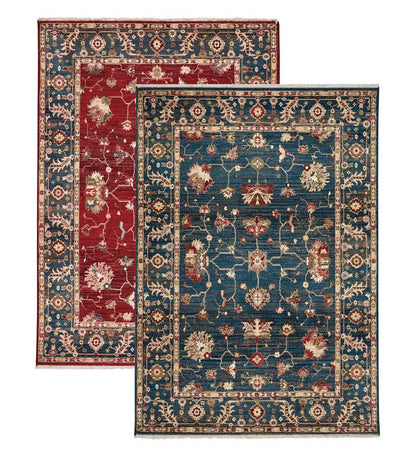 Plow & Hearth Synthetic Rugs Indoor Living Sheffield Keshan Polypropylene Rug