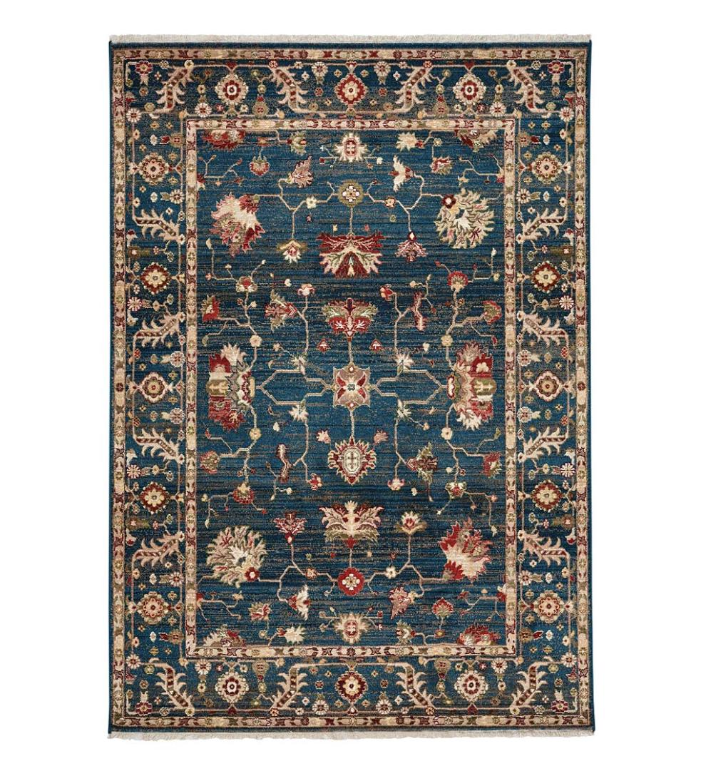 Plow & Hearth Synthetic Rugs Indoor Living Sheffield Keshan Polypropylene Rug