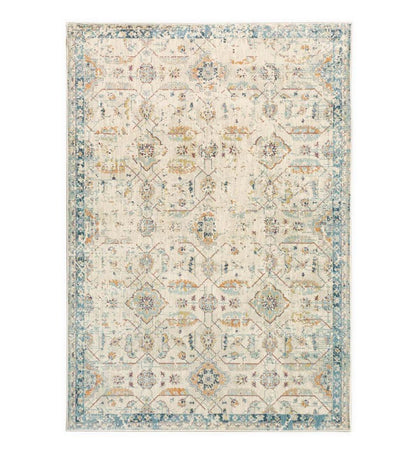 Plow & Hearth Synthetic Rugs Indoor Living Silver City Heritage Polypropylene Rug