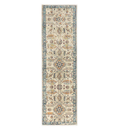 Plow & Hearth Synthetic Rugs Indoor Living Silver City Heritage Polypropylene Rug