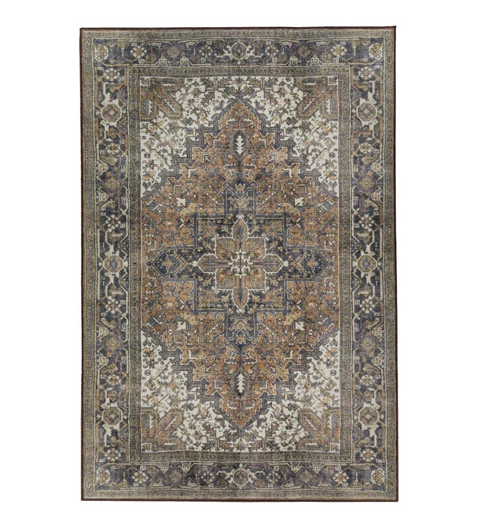 Plow & Hearth Synthetic Rugs Indoor Living South River Low-Profile Rug
