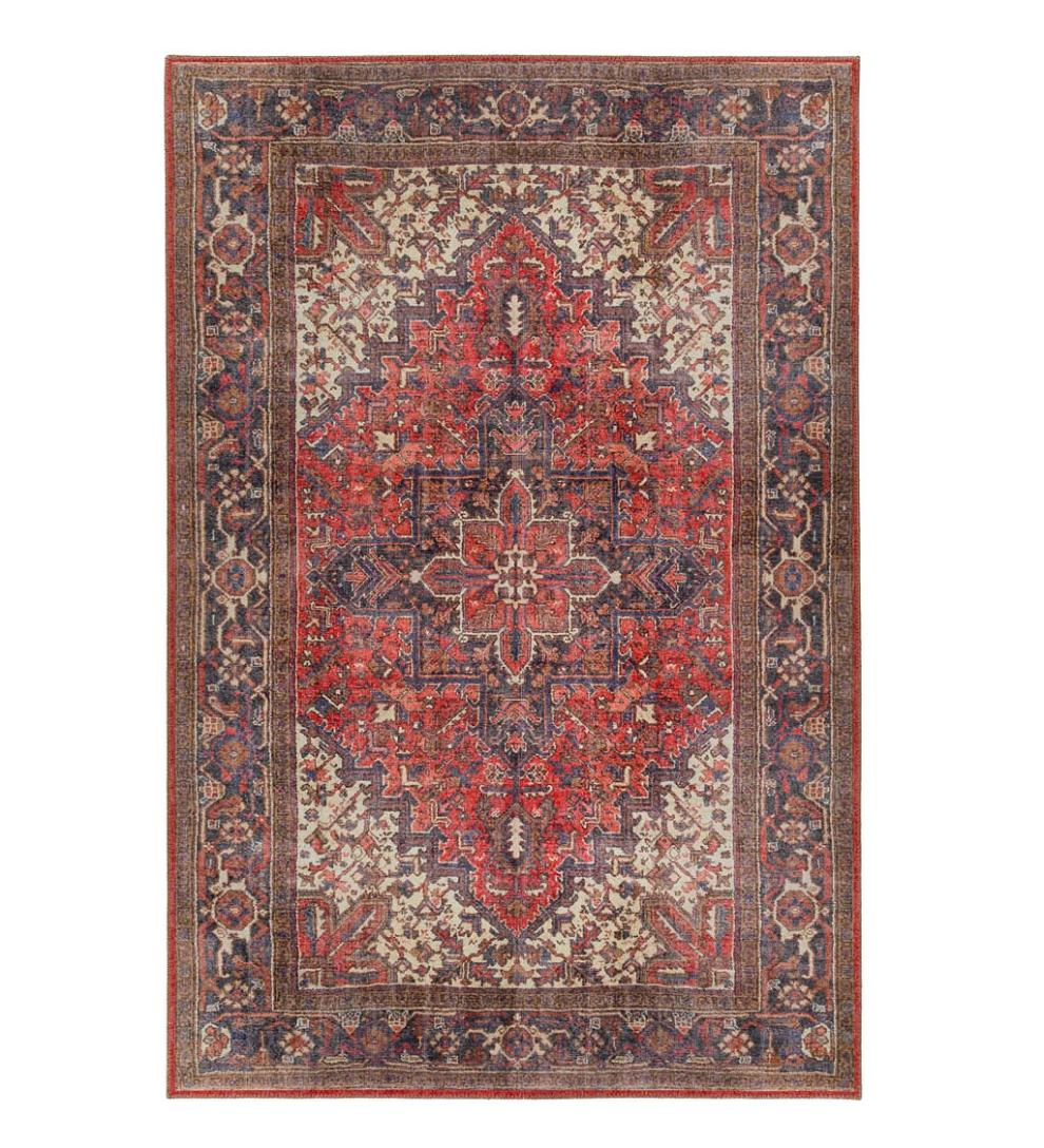Plow & Hearth Synthetic Rugs Indoor Living South River Low-Profile Rug