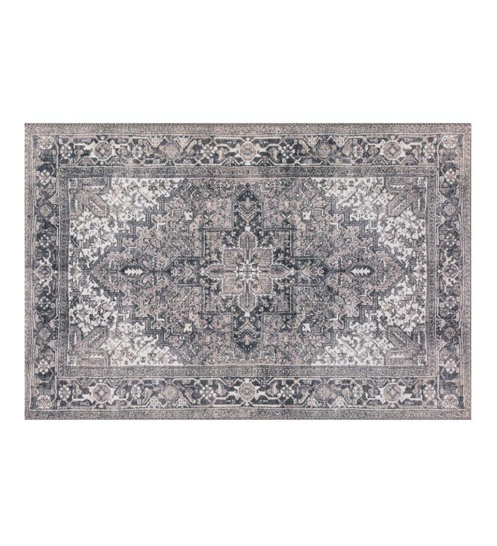 Plow & Hearth Synthetic Rugs Indoor Living South River Low-Profile Rug