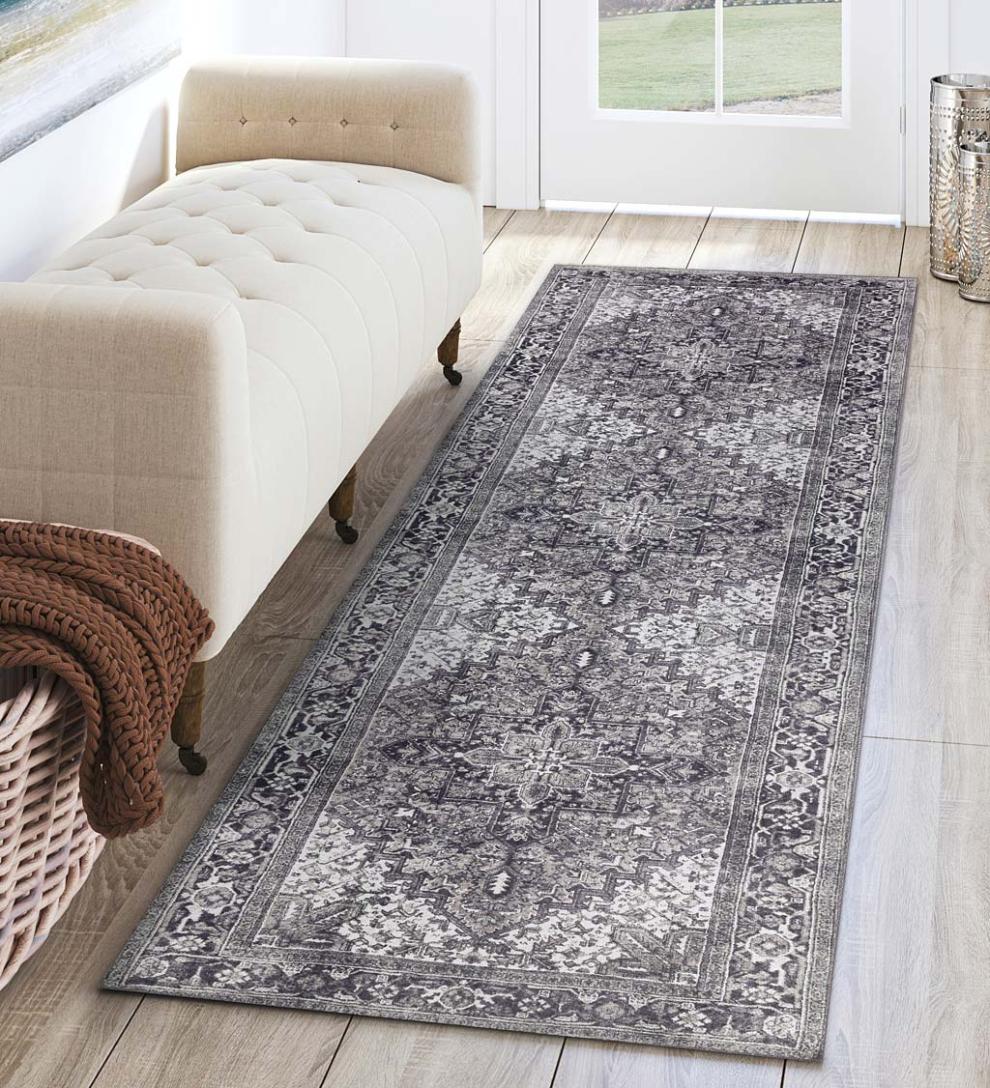 Plow & Hearth Synthetic Rugs Indoor Living South River Low-Profile Rug