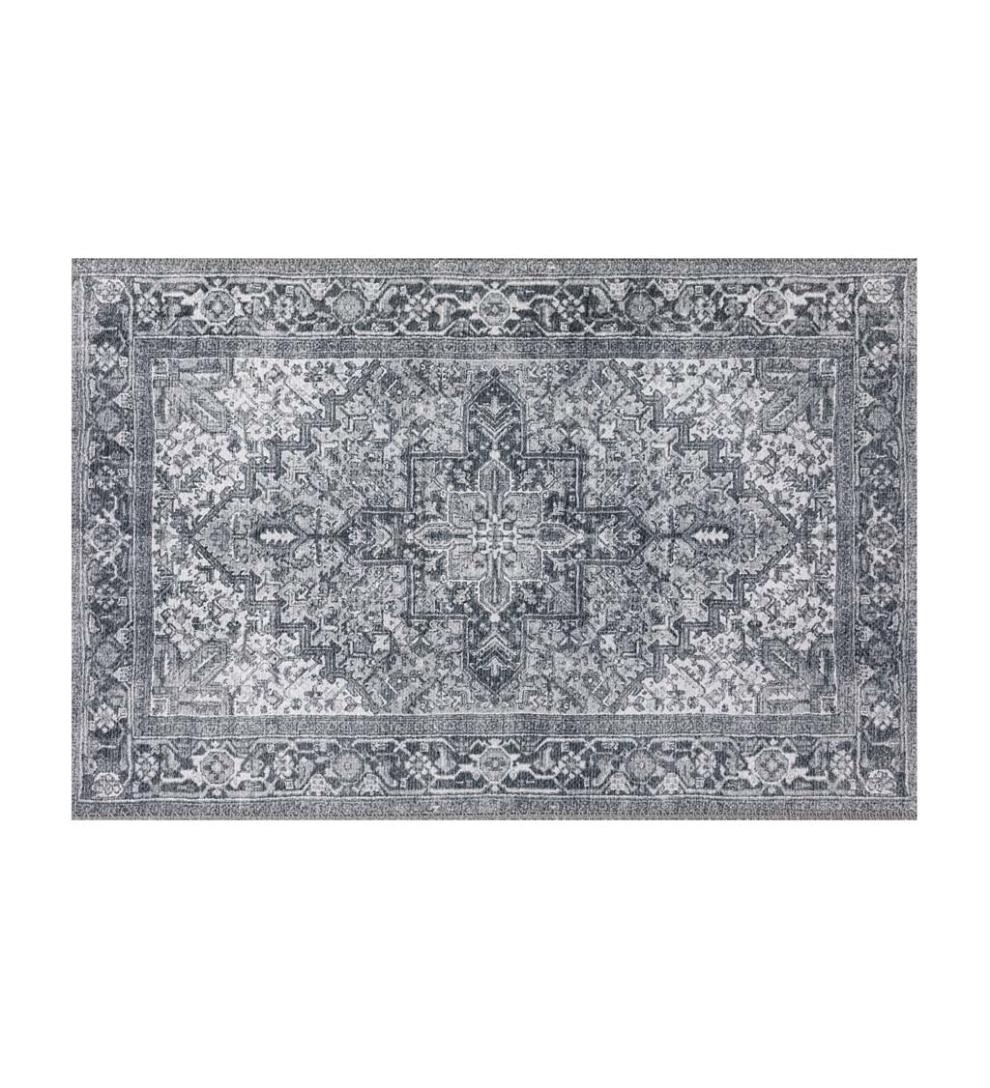 Plow & Hearth Synthetic Rugs Indoor Living South River Low-Profile Rug