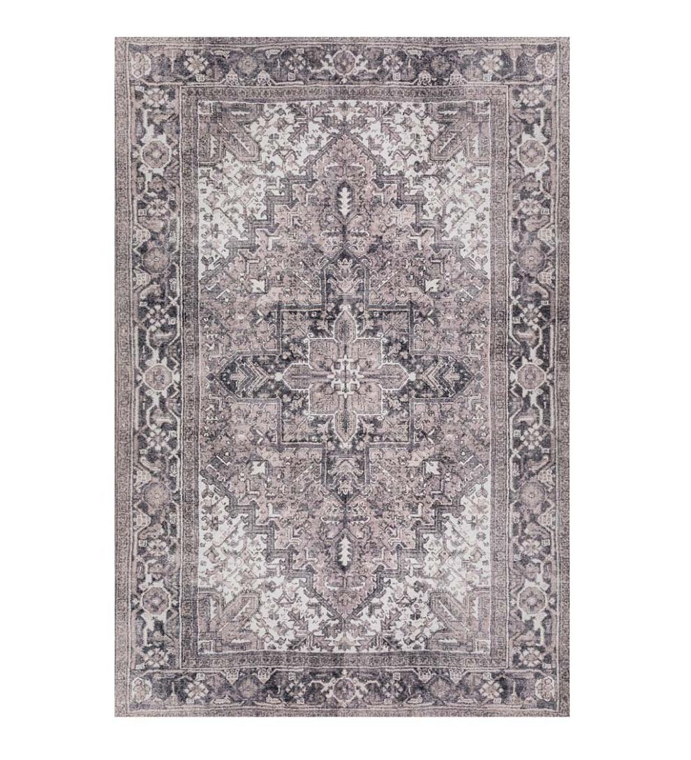 Plow & Hearth Synthetic Rugs Indoor Living South River Low-Profile Rug