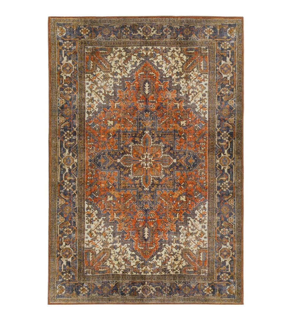 Plow & Hearth Synthetic Rugs Indoor Living South River Low-Profile Rug