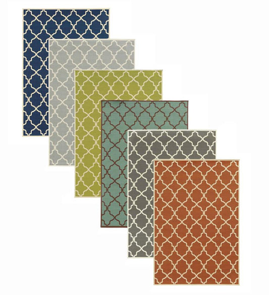 Plow & Hearth Synthetic Rugs Indoor Living Tribeca Indoor/Outdoor Rug