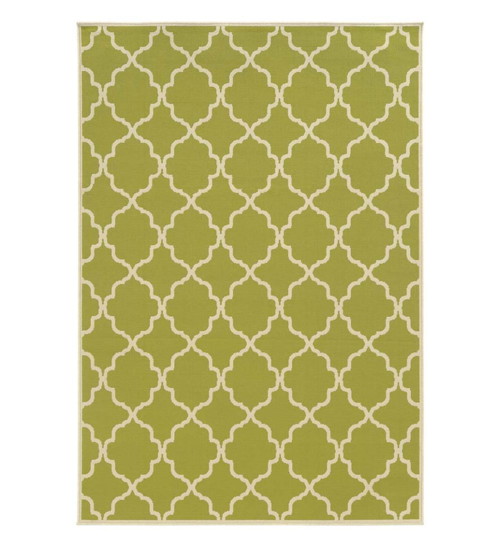 Plow & Hearth Synthetic Rugs Indoor Living Tribeca Indoor/Outdoor Rug