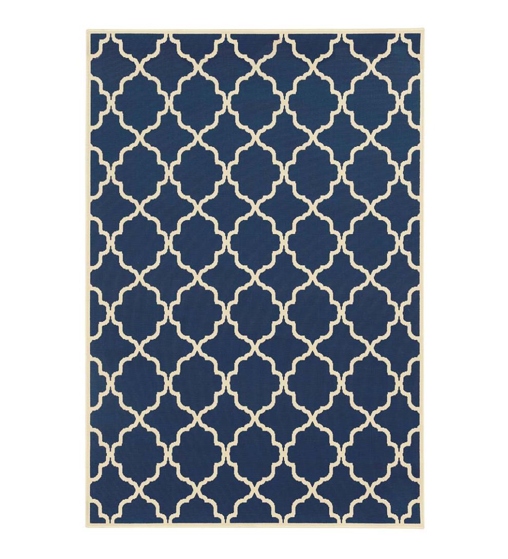 Plow & Hearth Synthetic Rugs Indoor Living Tribeca Indoor/Outdoor Rug