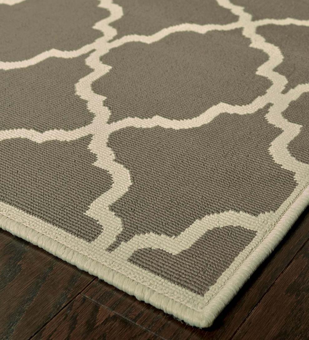 Plow & Hearth Synthetic Rugs Indoor Living Tribeca Indoor/Outdoor Rug