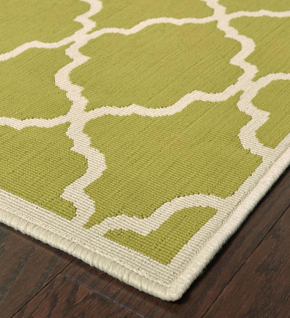 Plow & Hearth Synthetic Rugs Indoor Living Tribeca Indoor/Outdoor Rug