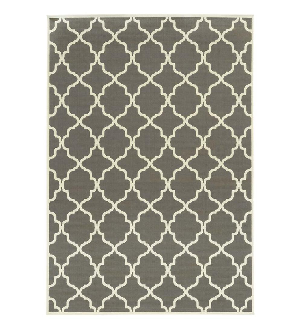 Plow & Hearth Synthetic Rugs Indoor Living Tribeca Indoor/Outdoor Rug