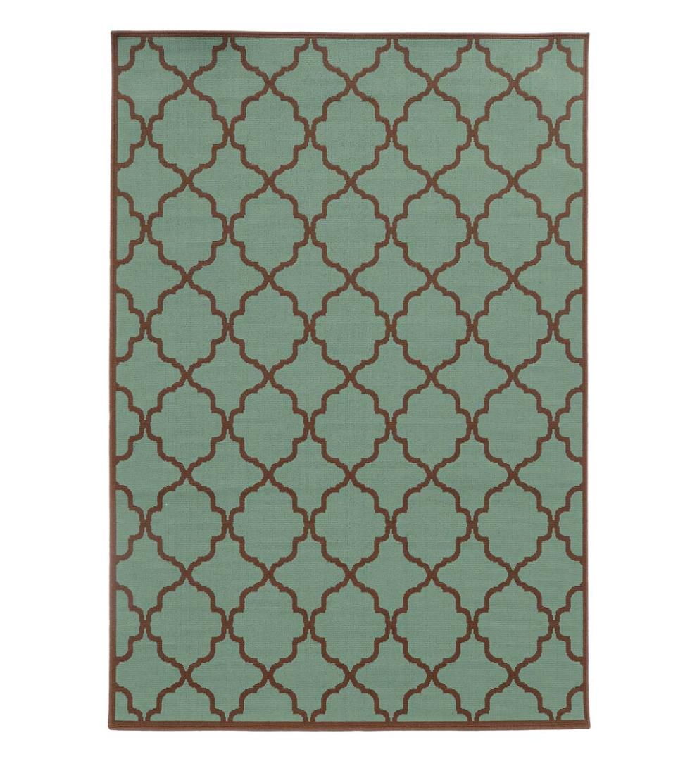 Plow & Hearth Synthetic Rugs Indoor Living Tribeca Indoor/Outdoor Rug