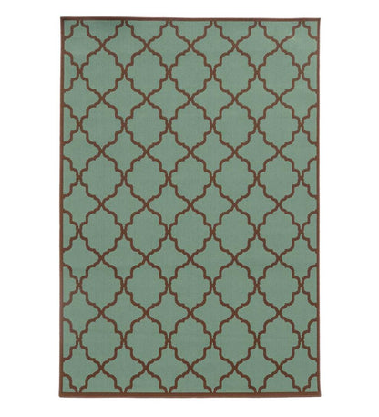 Plow & Hearth Synthetic Rugs Indoor Living Tribeca Indoor/Outdoor Rug
