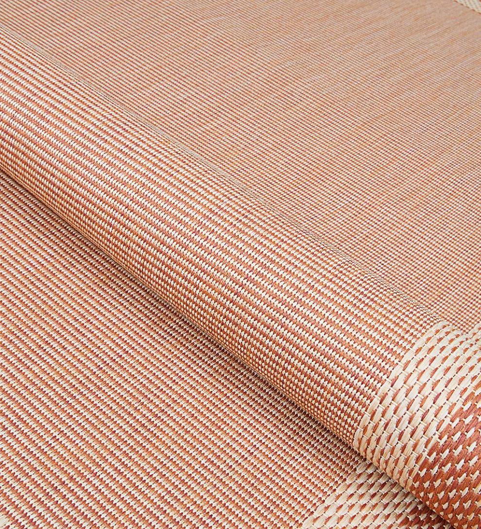 Plow & Hearth Synthetic Rugs Indoor Living Veranda Framework Indoor/Outdoor Polypropylene Rug
