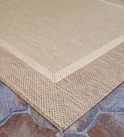 Plow & Hearth Synthetic Rugs Indoor Living Veranda Framework Indoor/Outdoor Polypropylene Rug