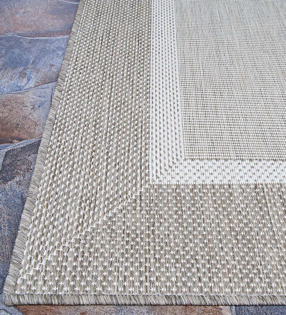 Plow & Hearth Synthetic Rugs Indoor Living Veranda Framework Indoor/Outdoor Polypropylene Rug