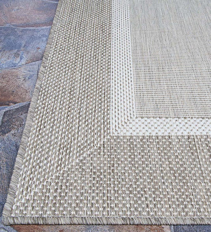 Plow & Hearth Synthetic Rugs Indoor Living Veranda Framework Indoor/Outdoor Polypropylene Rug