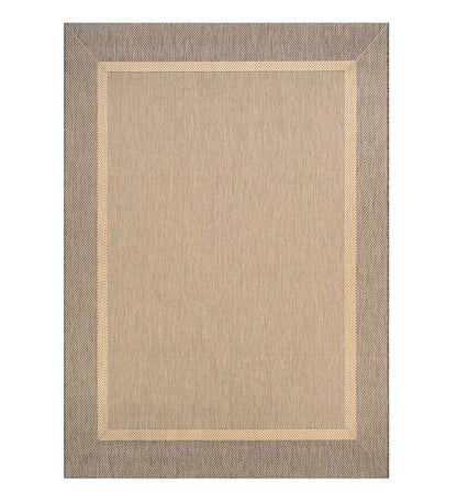 Plow & Hearth Synthetic Rugs Indoor Living Veranda Framework Indoor/Outdoor Polypropylene Rug